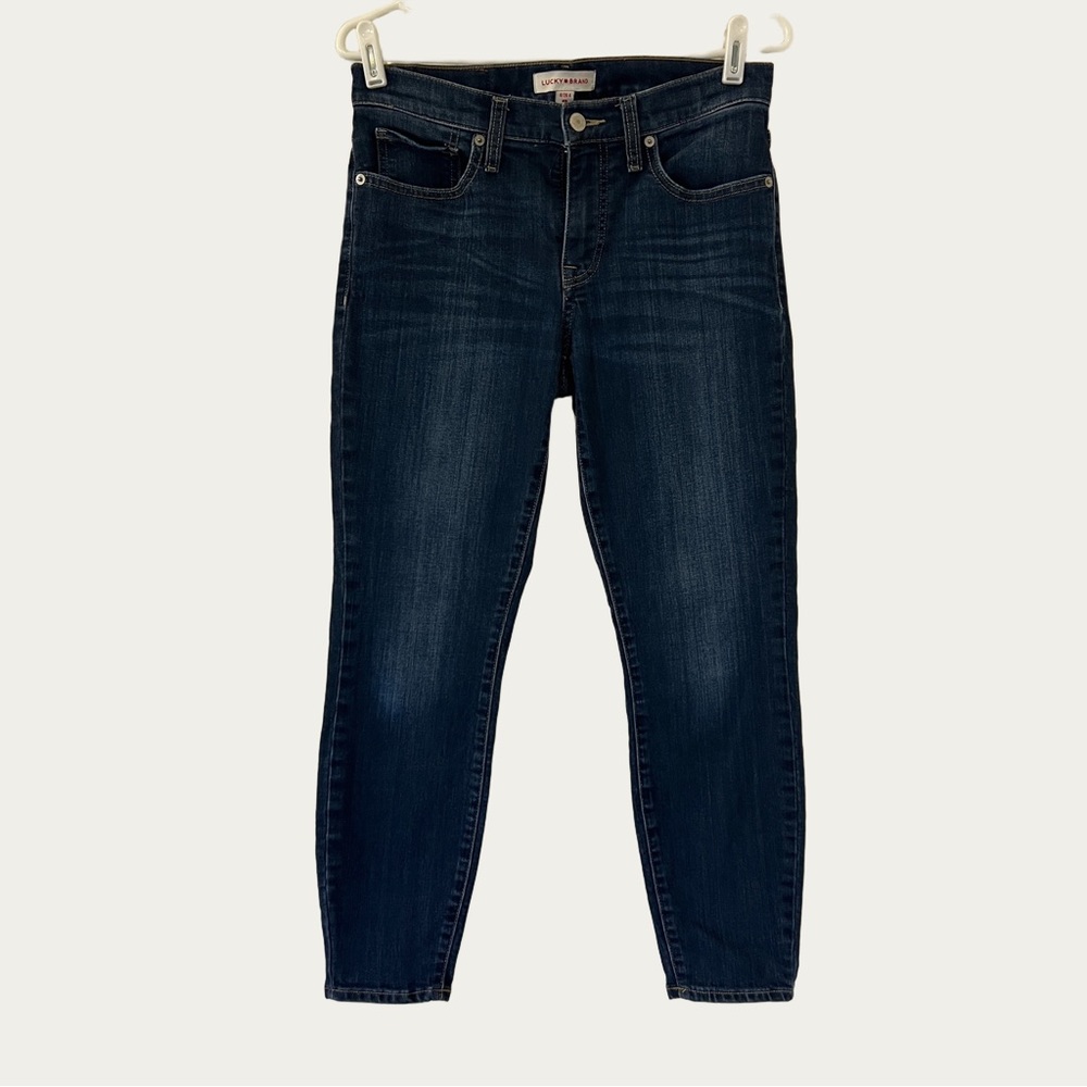 Lucky Brand Indigo‎ Ava Mid Rise Skinny Jeans Size 6/28